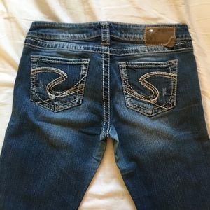 Silver Jeans • lightly distressed • 29x33